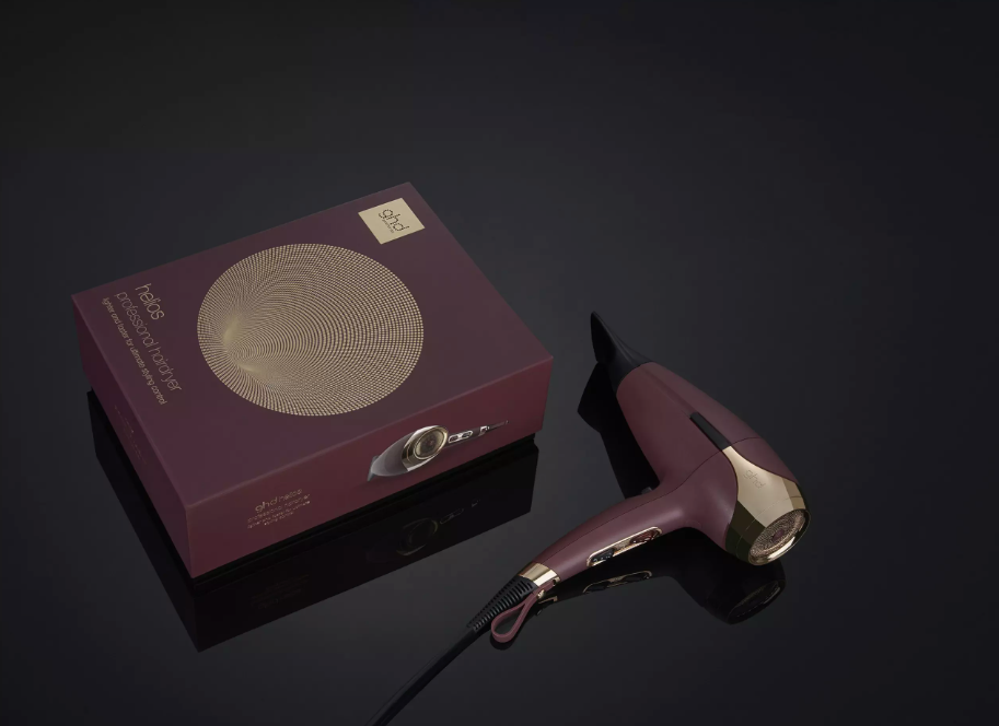 Ghd Helios föhn bordeaux rood